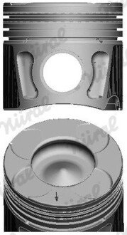 Поршень з кільцями RENAULT 70,00 1.3 D Multijet 199 B1.000,263 A2.000 NURAL 87-435706-00