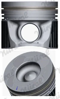 Поршень з кільцями NISSAN 89.00 2.5 dCi YD25DDTi 05-10 (вир-во) NURAL 87-436100-00