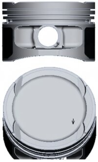 Поршень з кільцями VW 76.5 1.4 MPI BKY/BXW/BUD/CDDA/CGGA/CGGB/CLPA TRAPEZ NURAL 87-436900-00