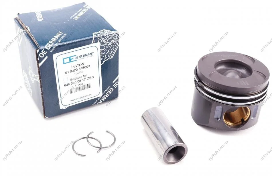 Поршень MB Sprinter OM646 CDI (88.00mm/STD) 646.986 OE GERMANY (opt-om) OE Germany 01 0320 646000 (фото 1)