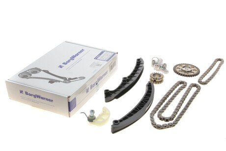 Комплект ланцюга ГРМ VW Golf V 1.4TSI, 10/03 - 02/09, 90/103/125kw, (z=130/18-18/36/36) (opt-om) OEM 03C198229FS2