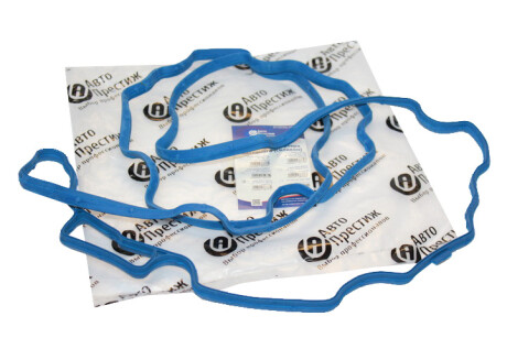 Прокладка піддону двигуна Газель NEXT,Бізнес дв.Cummins ISF 2.8 (силікон синій)) OEM 4980644, 5254612