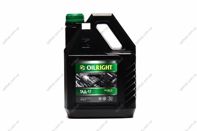 Масло трансмисс. ТАД-17 ТМ-5-18 80W-90 GL-5 (Канистра 3л) OIL RIGHT 2546 (фото 1)