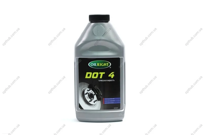 Жидкость тормозов. DOT4 390г OIL RIGHT 2646 (фото 1)