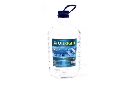 Вода дистиллированная (Канистра 5л) OIL RIGHT 5513