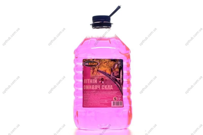 Омивач скла літній OilRight червоний 5 (4,575 кг) OIL RIGHT 8504 (фото 1)