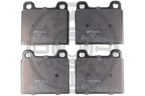 Тормозные колодки дисковые Optimal BP-02110 (фото 1)