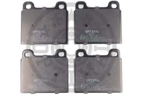Тормозные колодки дисковые Optimal BP-02110