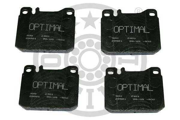 Гальмівні колодки дискові Optimal BP-02301 (фото 1)