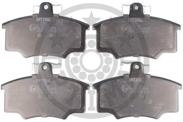 Гальмівні колодки дискові Optimal BP-09365 (фото 1)