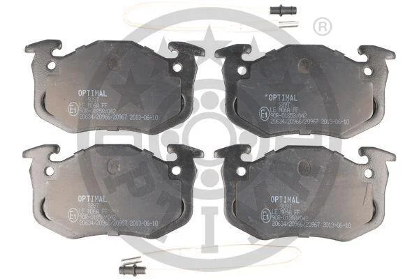 Гальмівні колодки дискові Optimal BP-09397 (фото 1)