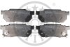 Тормозные колодки дисковые Optimal BP-09401 (фото 1)