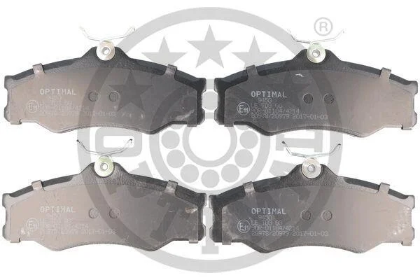 Гальмівні колодки дискові Optimal BP-09450 (фото 1)