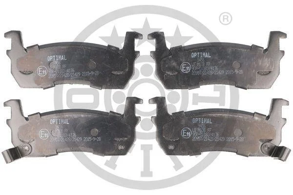 Гальмівні колодки дискові Optimal BP-09456 (фото 1)