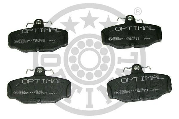 Гальмівні колодки дискові Optimal BP-09512 (фото 1)