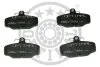Гальмівні колодки дискові Optimal BP-09512 (фото 1)