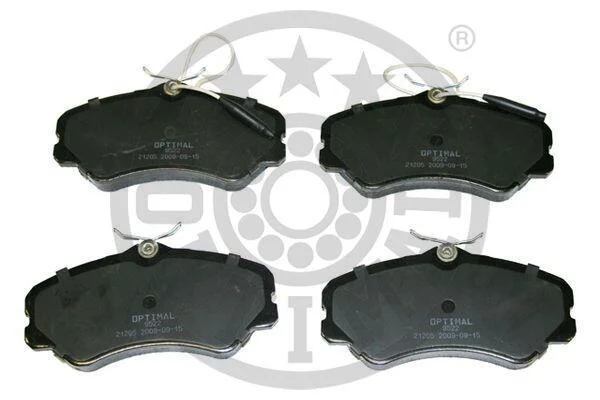 Гальмівні колодки дискові Optimal BP-09522 (фото 1)