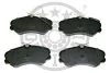 Гальмівні колодки дискові Optimal BP-09522 (фото 1)