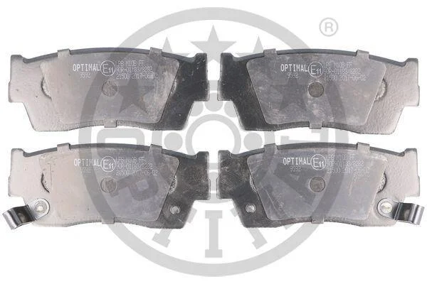 Тормозные колодки дисковые Optimal BP-09592 (фото 1)