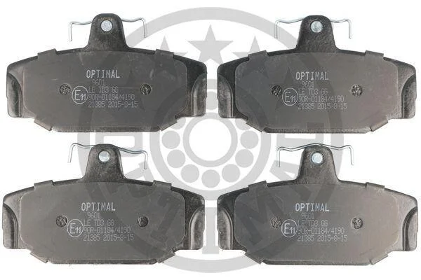 Гальмівні колодки дискові Optimal BP-09601 (фото 1)