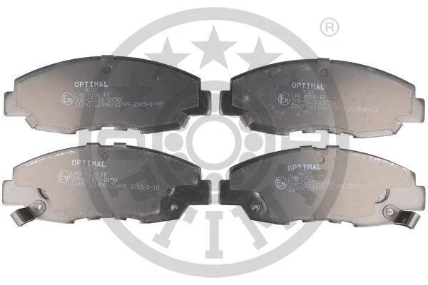 Гальмівні колодки дискові Optimal BP-09653 (фото 1)