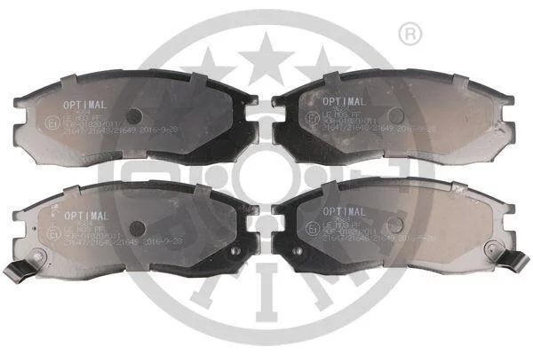 Гальмівні колодки дискові Optimal BP-09684 (фото 1)