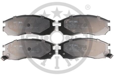 Гальмівні колодки дискові Optimal BP-09684