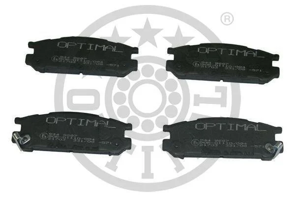 Тормозные колодки дисковые Optimal BP-09687 (фото 1)