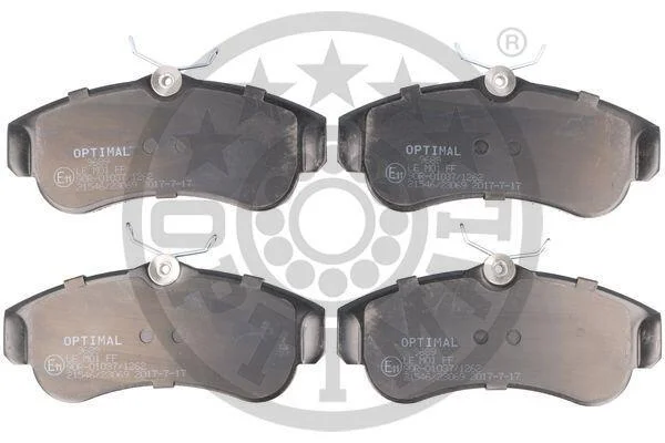 Гальмівні колодки дискові Optimal BP-09689 (фото 1)