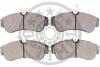 Гальмівні колодки дискові Optimal BP-09689 (фото 2)