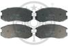 Гальмівні колодки дискові Optimal BP-09714 (фото 1)