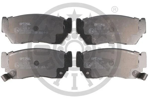 Гальмівні колодки дискові Optimal BP-09725 (фото 1)