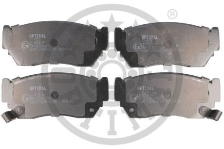 Тормозные колодки дисковые Optimal BP-09725