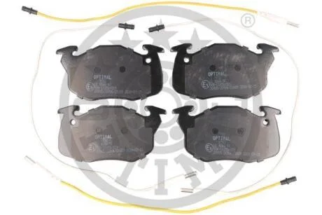 Тормозные колодки дисковые Optimal BP-09750