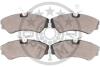 Тормозные колодки дисковые Optimal BP-09757 (фото 2)