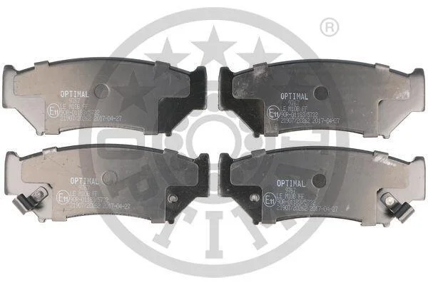 Гальмівні колодки дискові Optimal BP-09767 (фото 1)