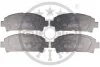 Гальмівні колодки дискові Optimal BP-09829 (фото 1)