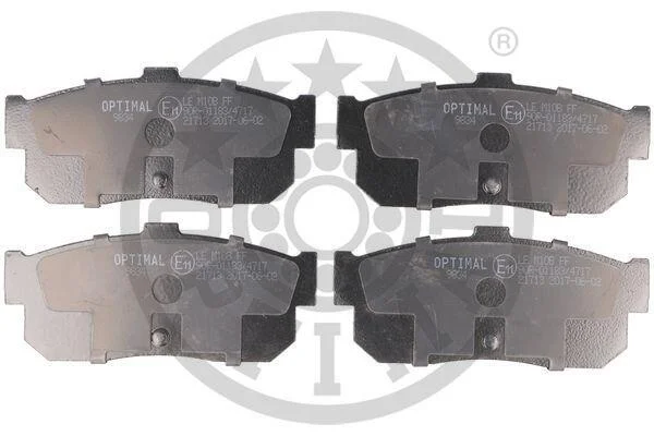 Гальмівні колодки дискові Optimal BP-09834 (фото 1)