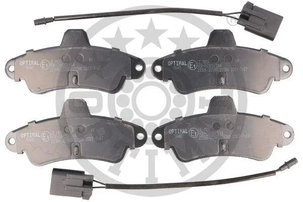 Тормозные колодки дисковые Optimal BP-09840 (фото 1)