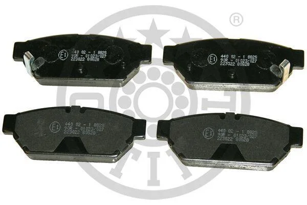 Гальмівні колодки дискові Optimal BP-09862 (фото 1)