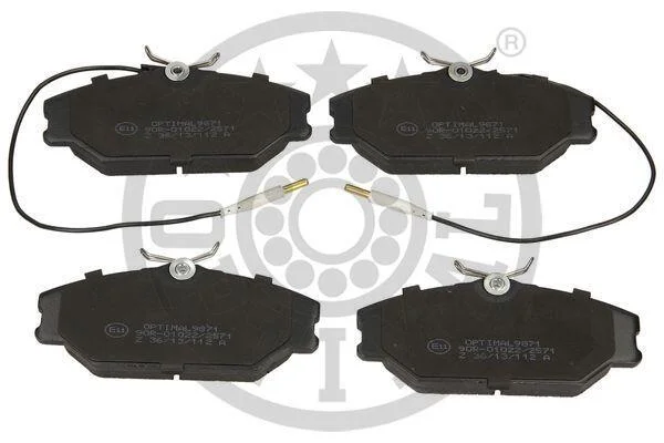 Гальмівні колодки дискові Optimal BP-09871 (фото 1)