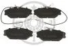 Гальмівні колодки дискові Optimal BP-09871 (фото 1)
