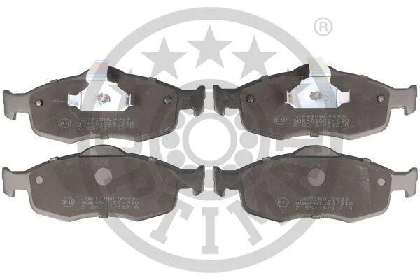 Гальмівні колодки дискові Optimal BP-09939 (фото 1)