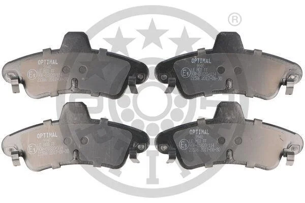 Гальмівні колодки дискові Optimal BP-09940 (фото 1)