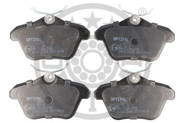 Гальмівні колодки дискові Optimal BP-10055 (фото 1)