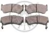 Гальмівні колодки дискові Optimal BP-10076 (фото 2)