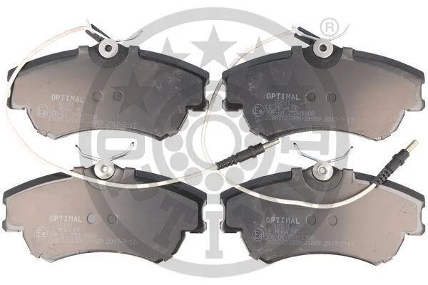 Гальмівні колодки дискові Optimal BP-10181 (фото 1)