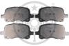 Тормозные колодки дисковые Optimal BP-10211 (фото 1)