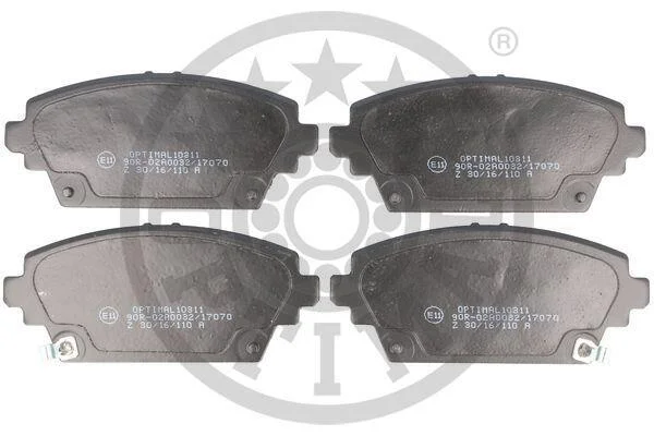 Гальмівні колодки дискові Optimal BP-10311 (фото 1)