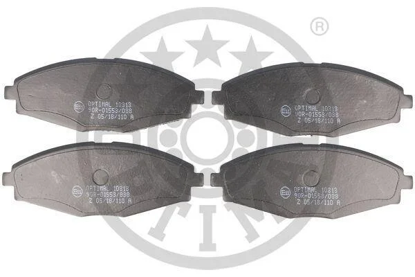 Гальмівні колодки дискові Optimal BP-10313 (фото 1)